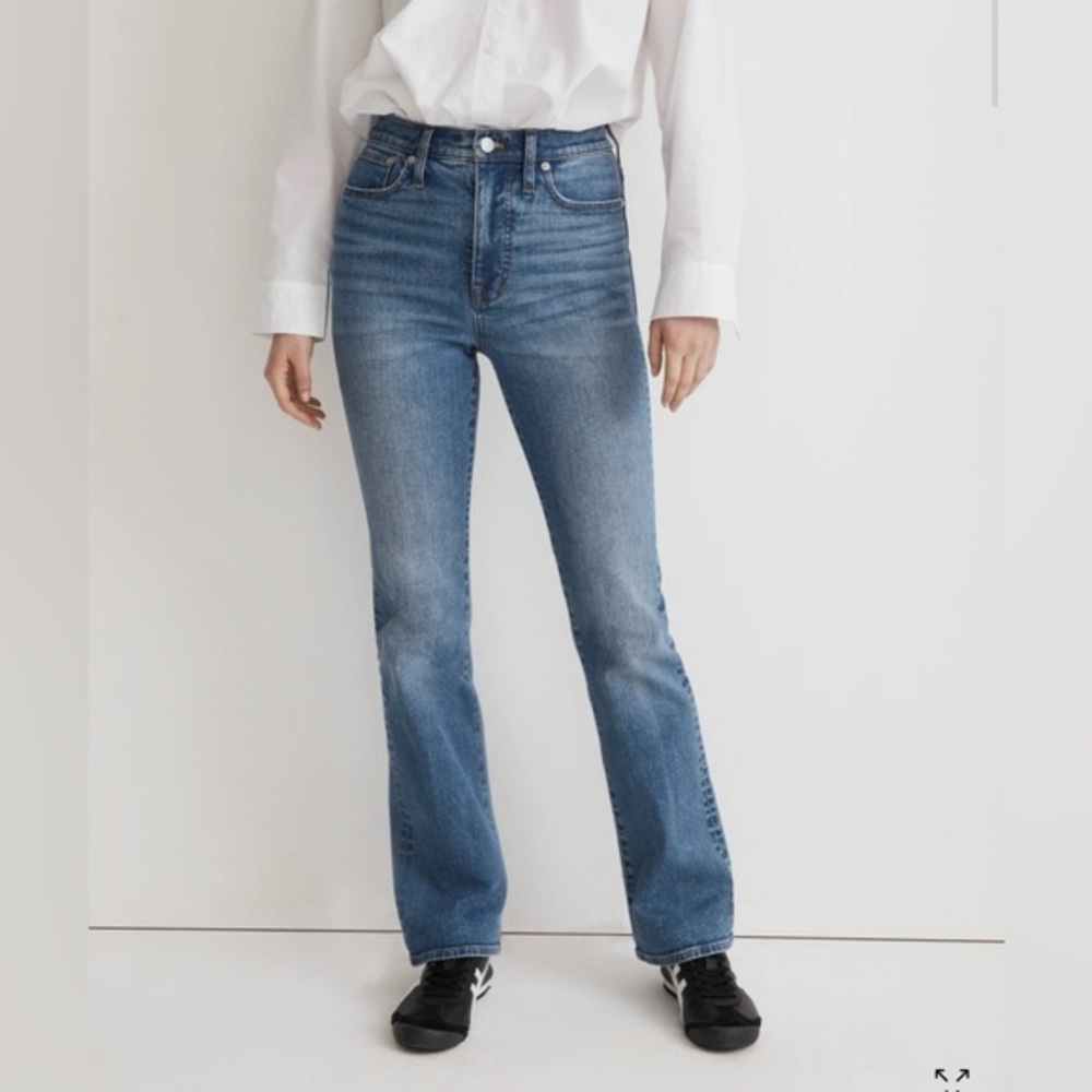 NWT Madewell Skinny Flare Jeans in Fairson Wash Size 33